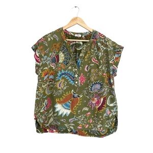 dylan Multicolor Floral Blouse